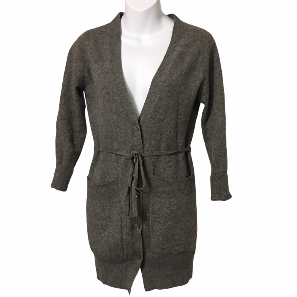 VELVET 💯%CASHMERE LONG CARDIGAN